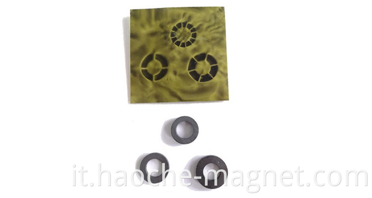 Magnete permanente a magnete ad anello multipolo più grande per motore lavatrice